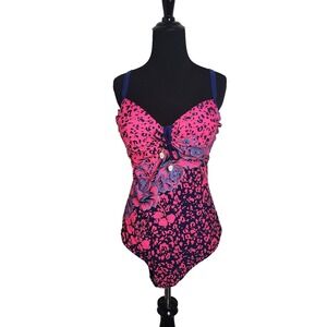 Hanna Nikole Plus Size One Piece Swimsuit Size 18W